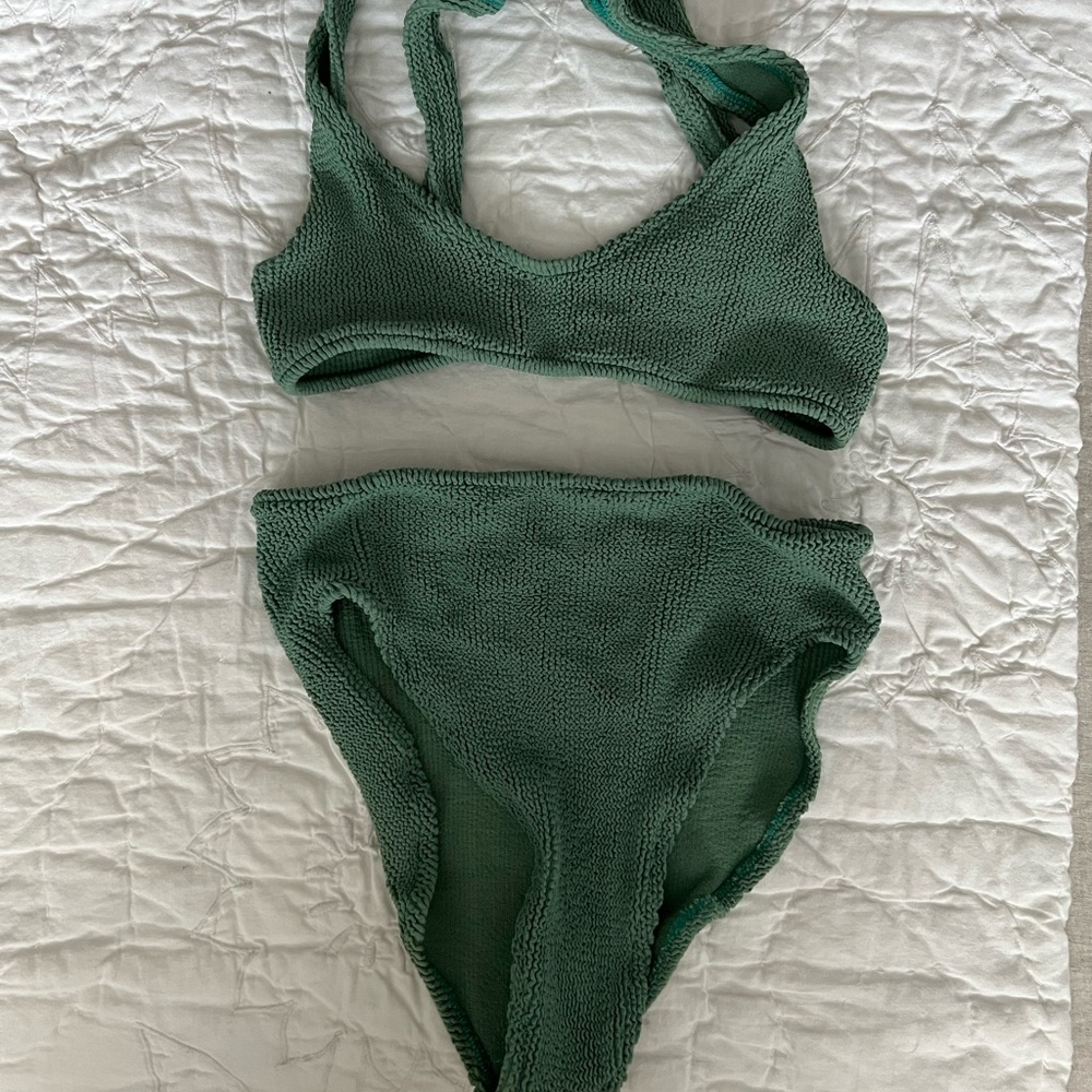 YouSwim Eva High Waist 2 Piece in Sage